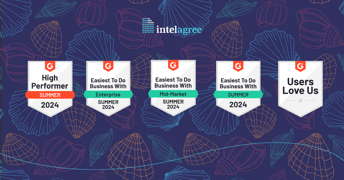 IntelAgree Named "Easiest to Do Business With" in Four Categories by G2
